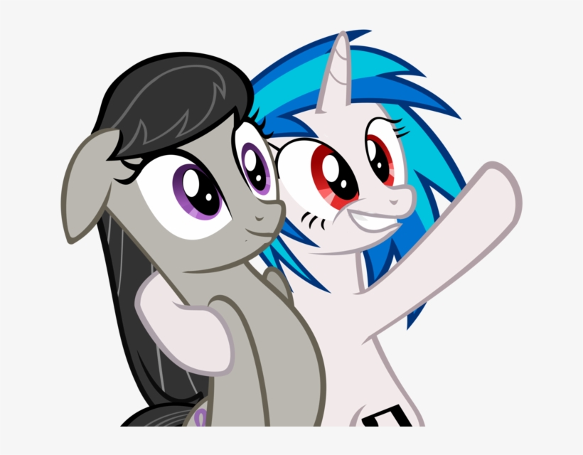 Dj Pon-3, Inverted Mouth, Octavia Melody, Safe, Vinyl - Your Waifu Isn T Real Meme, transparent png