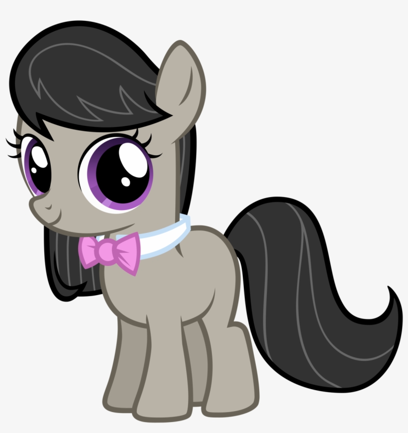 Vinyl Scratch Which Musician Filly Is Cutest - My Little Pony Octavia, transparent png