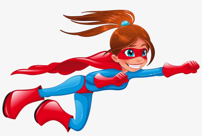 Superhero Girl Cliparts Free Download Best Superhero - Superhero Girl Clipart, transparent png