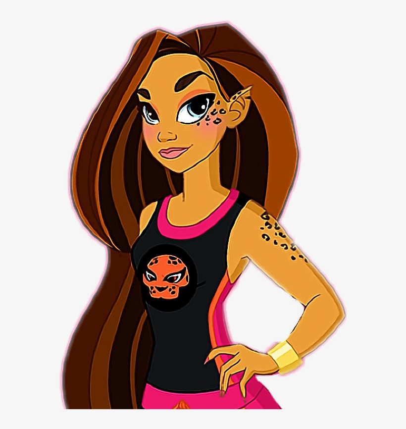 Report Abuse - Cheetah Dc Super Hero Girls, transparent png