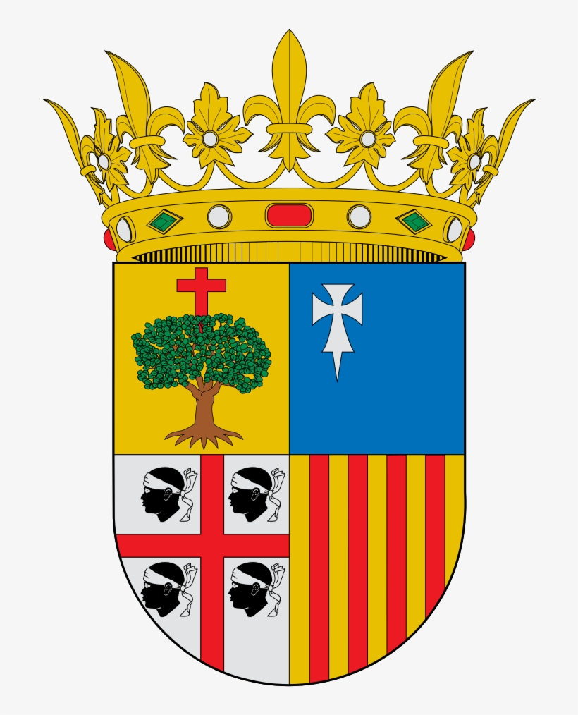 Traditional Games » Thread - Flag: Aragon, transparent png