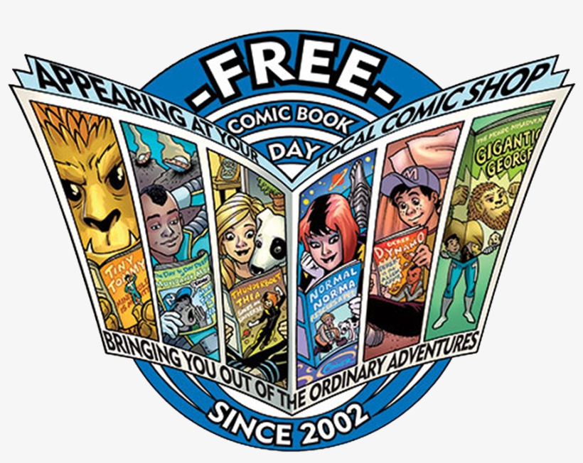 Fcbd 2015 Tshirt Col Blue - Free Comic Book Day, transparent png