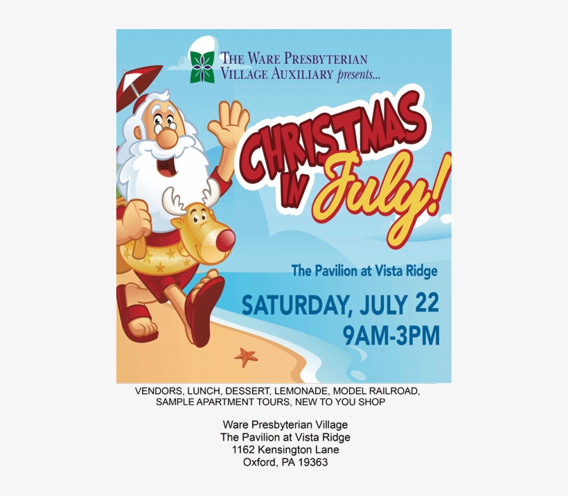 Christmas In July Craft Show - Christmas In July Craft Fair, transparent png