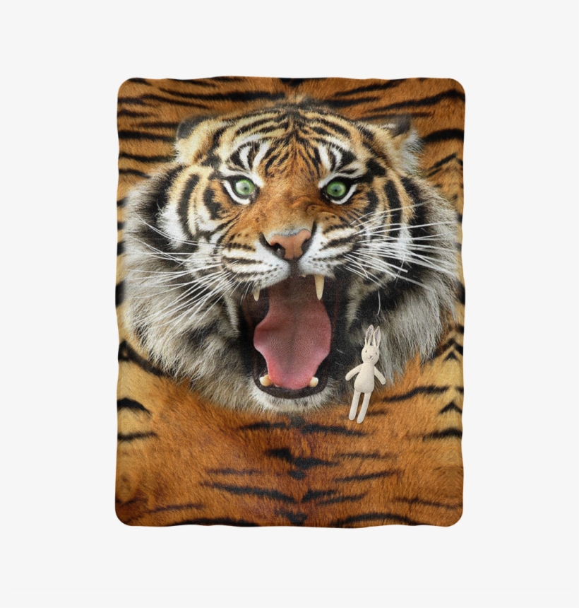 Fierce Tiger Sublimation Baby Blanket - Point Defiance Zoo & Aquarium, transparent png