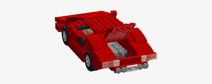 Lamborghini Countach Lp400 - Model Car, transparent png