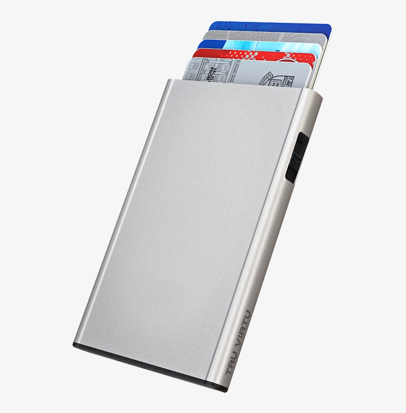 Tru Virtu® Click & Slide Card Case - Tru Virtu Click & Slide, transparent png