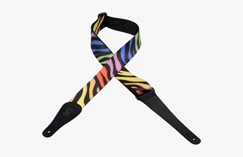 Levy's 2" Artist Series Polyester Guitar Strap - Levy's 5.1cm Soft Nylon Strap Rainbow Swirl, transparent png