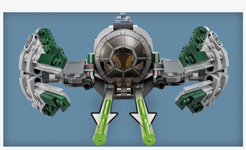 75168 Lego® Star Wars™ Yoda's Jedi Starfighter™ - Lego Star Wars Yoda's Jedi Starfighter 75168, transparent png