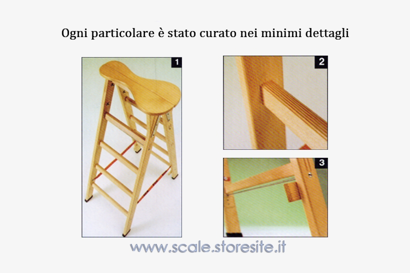 Scaletta Legno 5 Gradini, transparent png