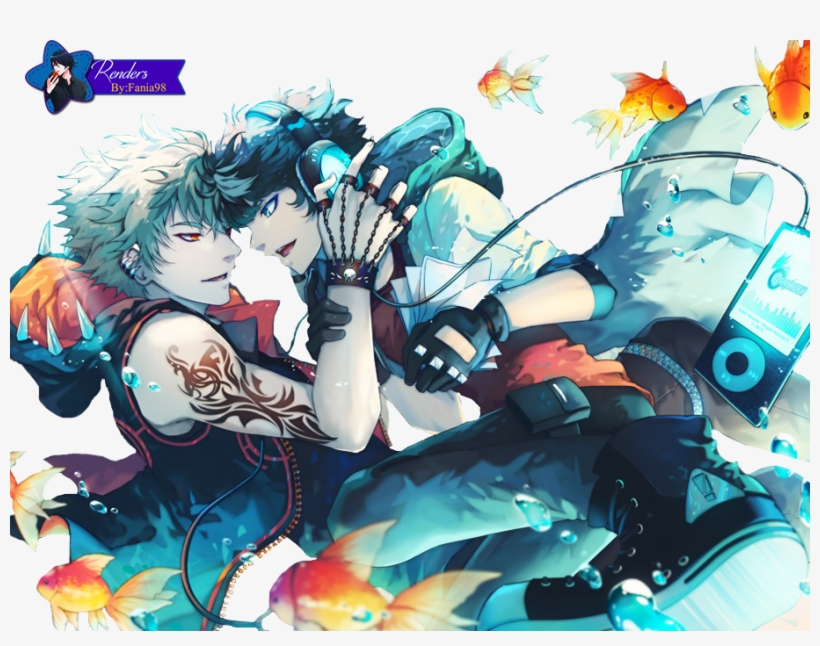 Renders Yaoi, transparent png