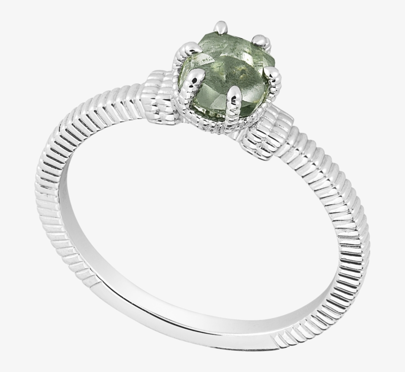 Nouveau Engagement Ring Featuring A - Ring, transparent png