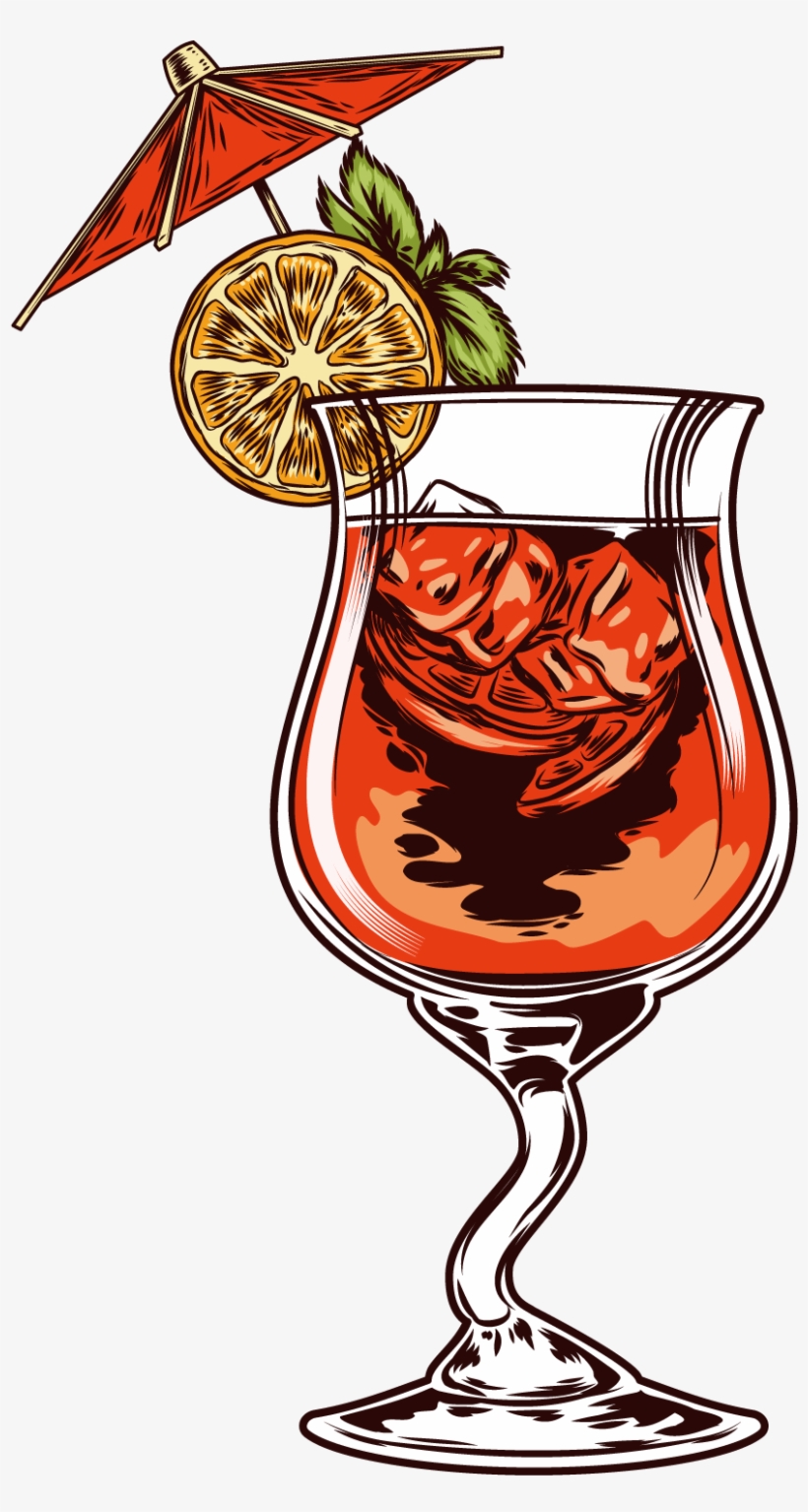 Orange Juice Cocktail Garnish Smoothie - Fruit Smoothie Vector, transparent png