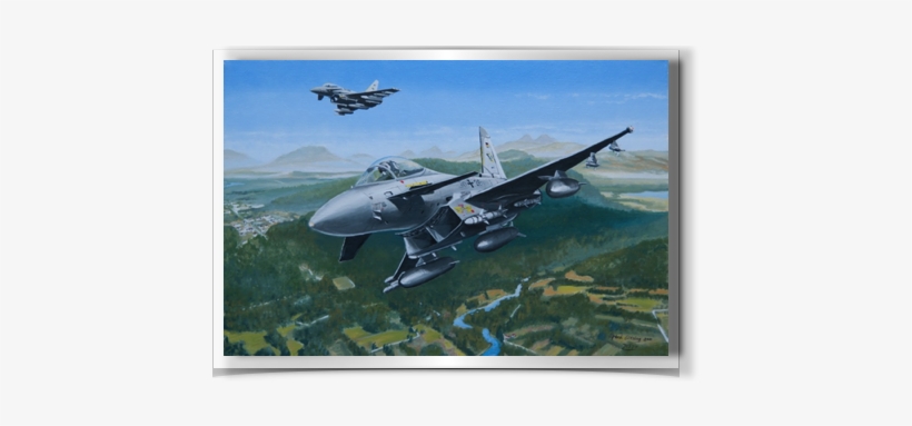 Eurofighter Jgs 74 Eurofighter Typhoon Oil On Canvas - Eurofighter Typhoon, transparent png