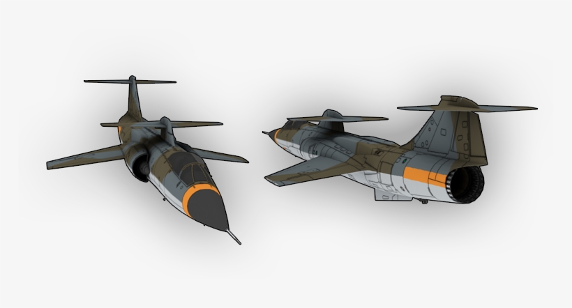 As - Lockheed F-104 Starfighter, transparent png