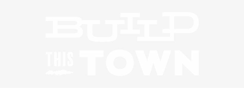 Buildthistown Horizontal White-03 - Hoot Design Co., transparent png