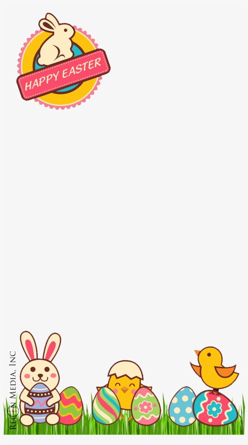 Our Custom Snapchat Filter Portfolio - Easter Snapchat Filter Transparent, transparent png