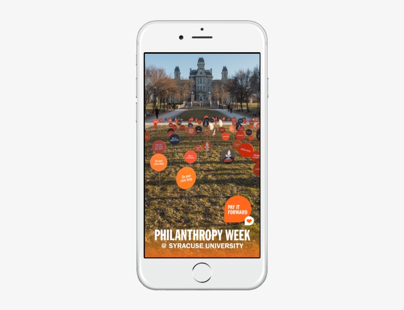 Philanthropy Week Snapchat Geofilter - Snapchat Geofilters University, transparent png