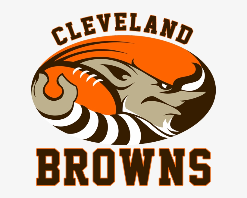 Top - - Cleveland Browns Custom Logo, transparent png