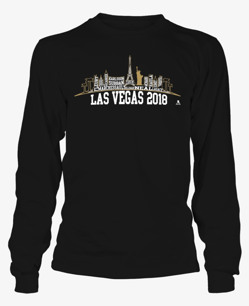 Las Vegas Skyline Roster Of 2018 Shirt - Hurricane Heart, transparent png
