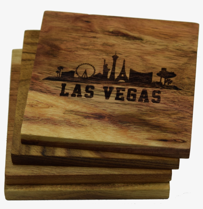 Las Vegas Skyline Coasters - Prestige Decanters Las Vegas Skyline Coasters, transparent png