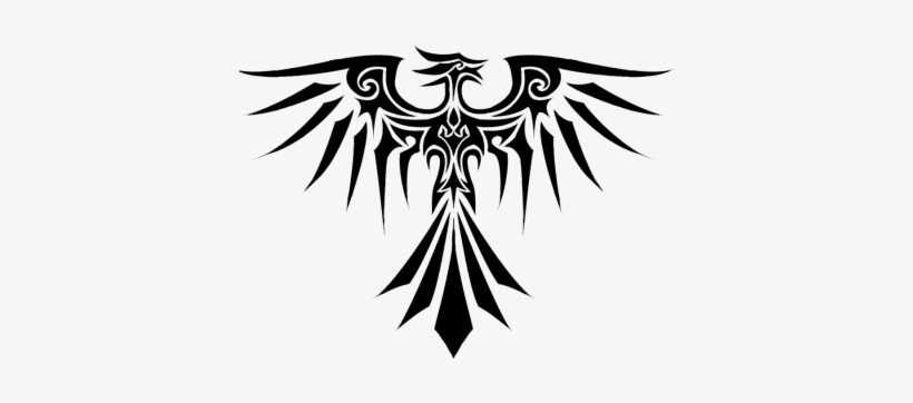 Tribal Eagle Tattoo Three - Ejiubas 1 Count Double-sided Nail Stamping Plates Celtics, transparent png