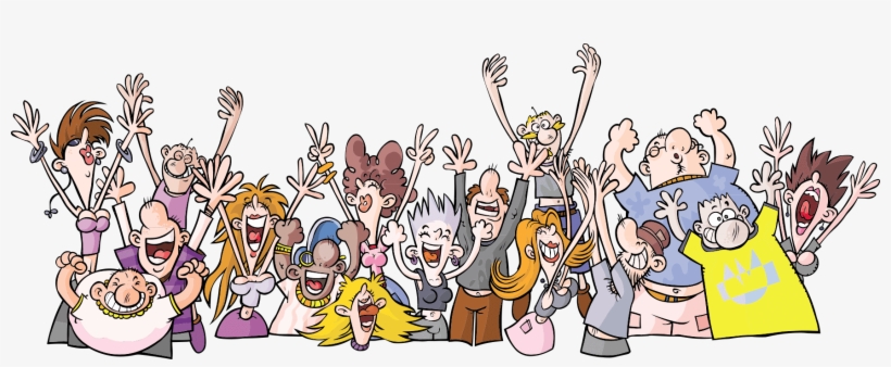 Party People Cartoon Png, transparent png