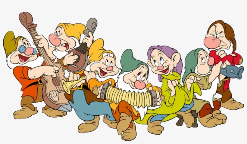 Snow White And The Seven Dwarfs Png Free Download - White And The Seven Dwarfs, transparent png