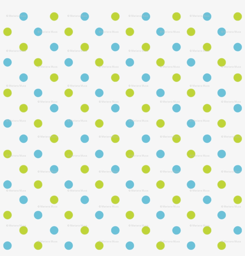 Fun Flowers Blue Green Polka Dots Wallpaper Polka Dot 1125x1125 Png Download Pngkit