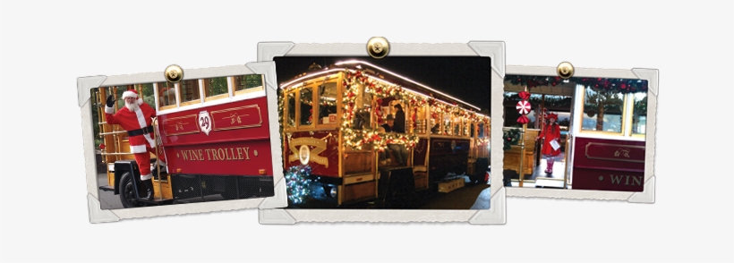 Holiday Wine Trolley Tours Images - Holiday Trolley, transparent png