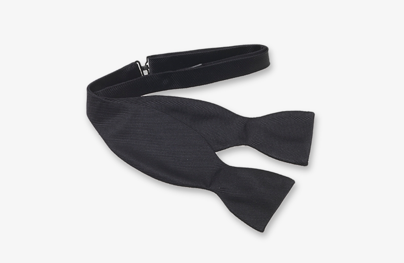 Black Self-tie Bow Tie - Fliege Zum Selberbinden, transparent png