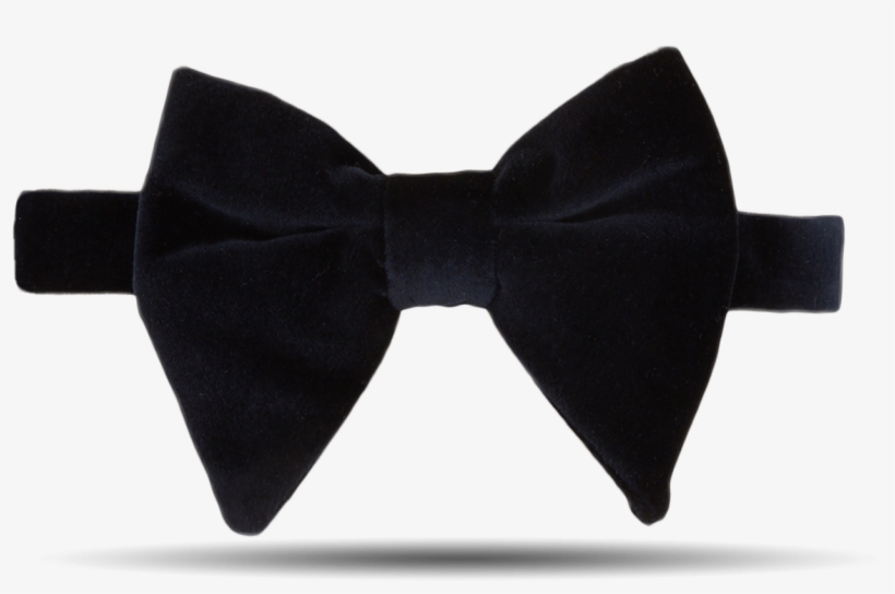 Morris Heritageblack Velvet Bow Tie - Necktie, transparent png