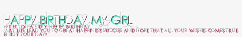 Birthday Png Text - Graphic Design, transparent png