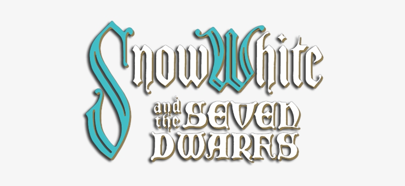 Snow White And The Seven Dwarfs - Calligraphy, transparent png