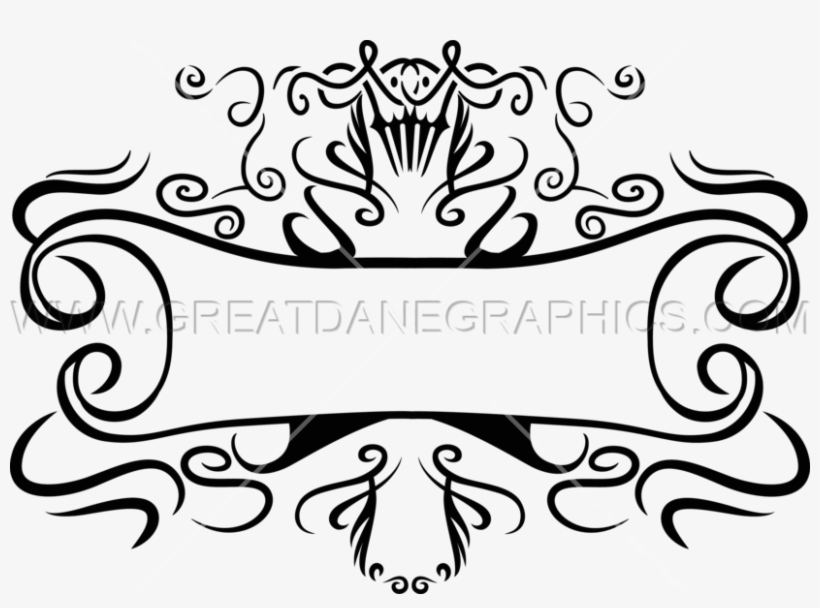 Decorative Scroll Production Ready Artwork For T Shirt - Decorative Arts, transparent png