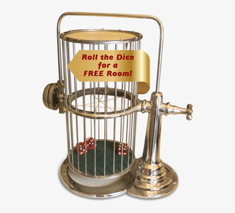 And Roll The Dice For A Free Room Also, Be Sure To - Trophy, transparent png