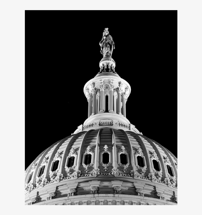 Capitol Building In Washington D - Print: Highsmith's Dome Of The Us Capitol Building, transparent png