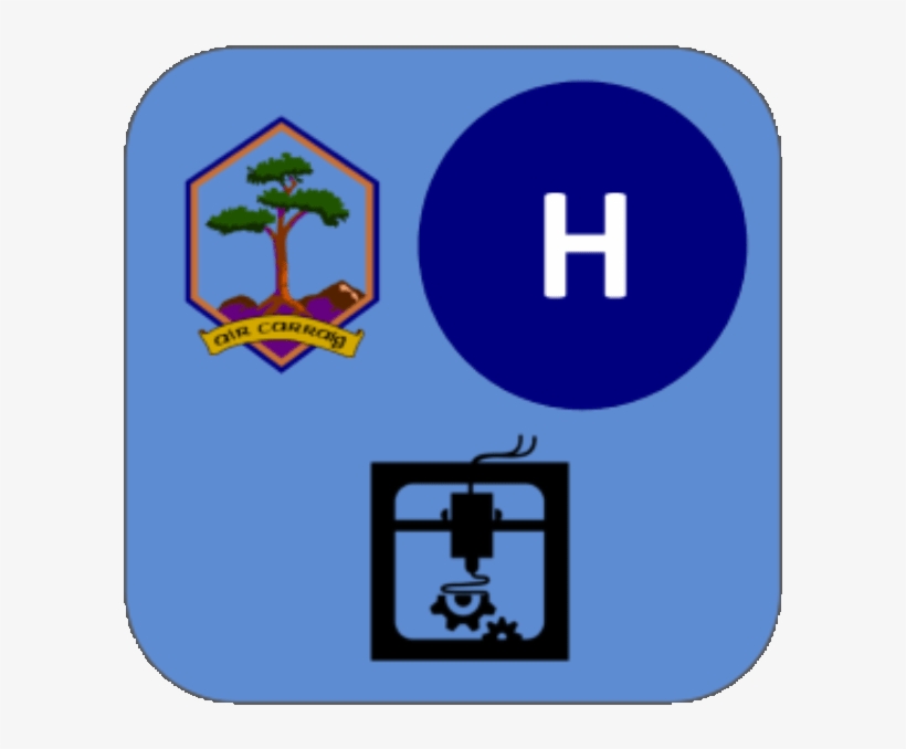 Dandm H Logo Symbol - Firrhill High School Badge, transparent png