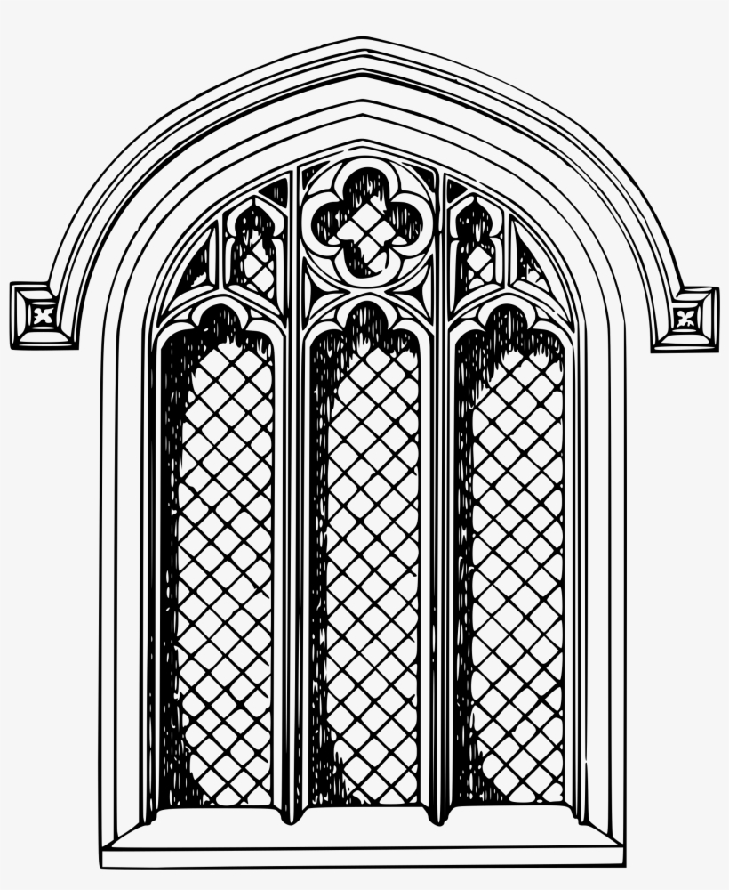 Church Window Png - Vector Church Windows Free, transparent png