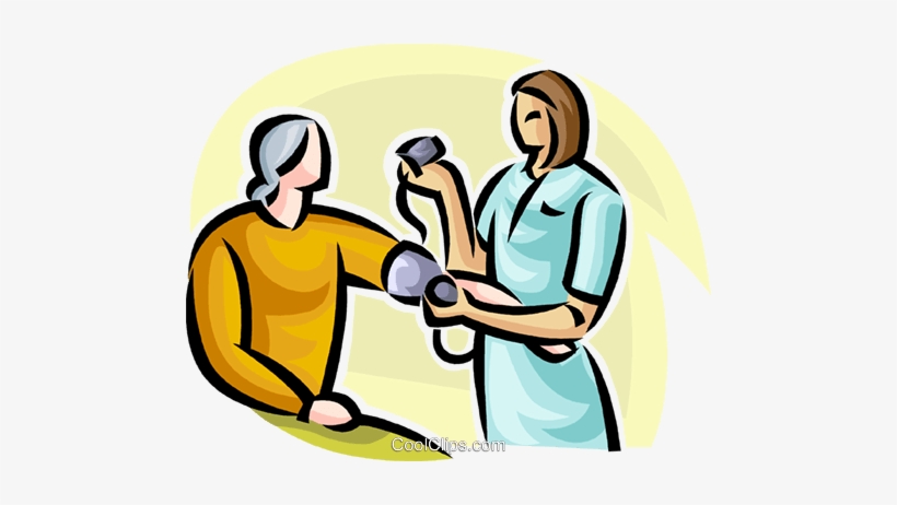 Person Having Their Blood Pressure Taken Royalty Free - Person, transparent png