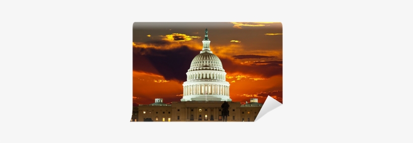 United States Capitol Building Under A Display, transparent png