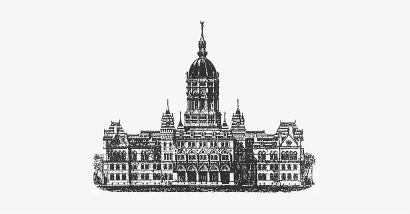 Ct Capitol Building - Connecticut, transparent png
