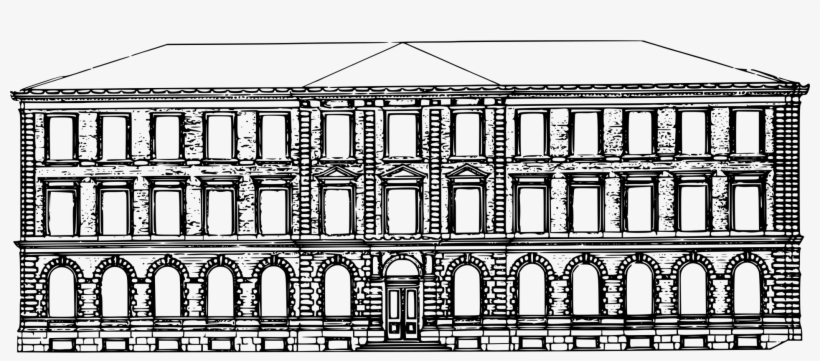 Facade Old House, Pirot Building Drawing - Clip Art, transparent png