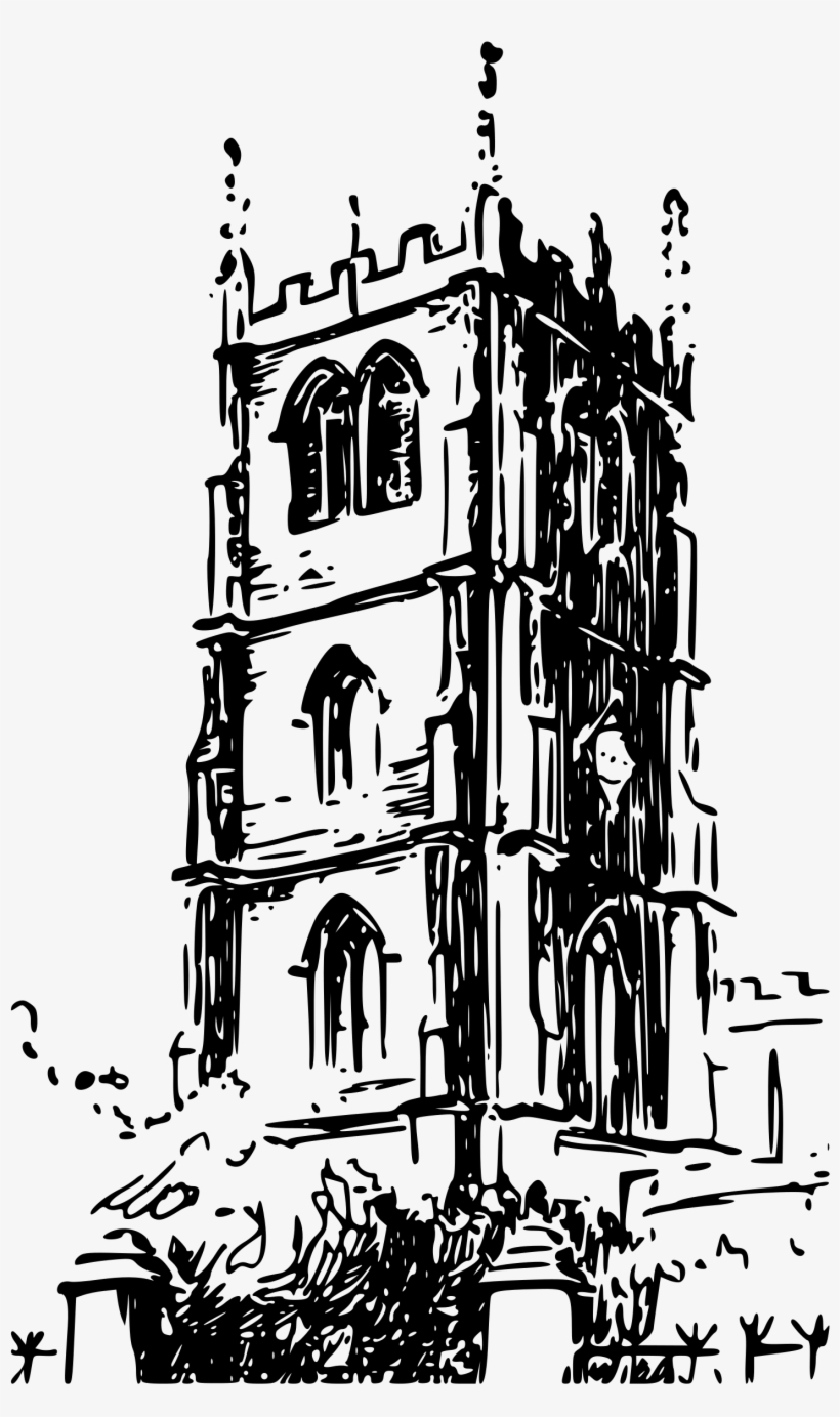 Market Clipart Church - Church Tower Png, transparent png