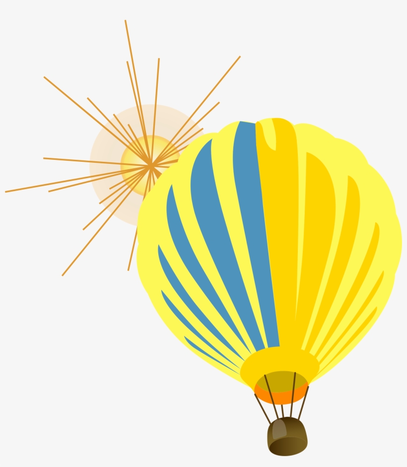 Hot Air Balloon Clipart Person Clipart - Hot Air Balloon Graphics Vector, transparent png