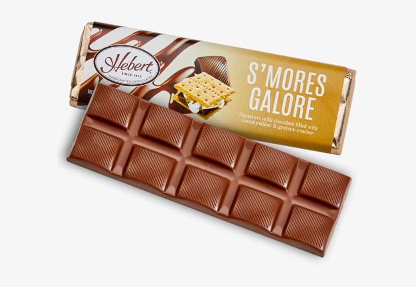 Marshmallow S'mores Galore Milk Chocolate 12 Bar Pack - Solid Milk Chocolate Bar, transparent png