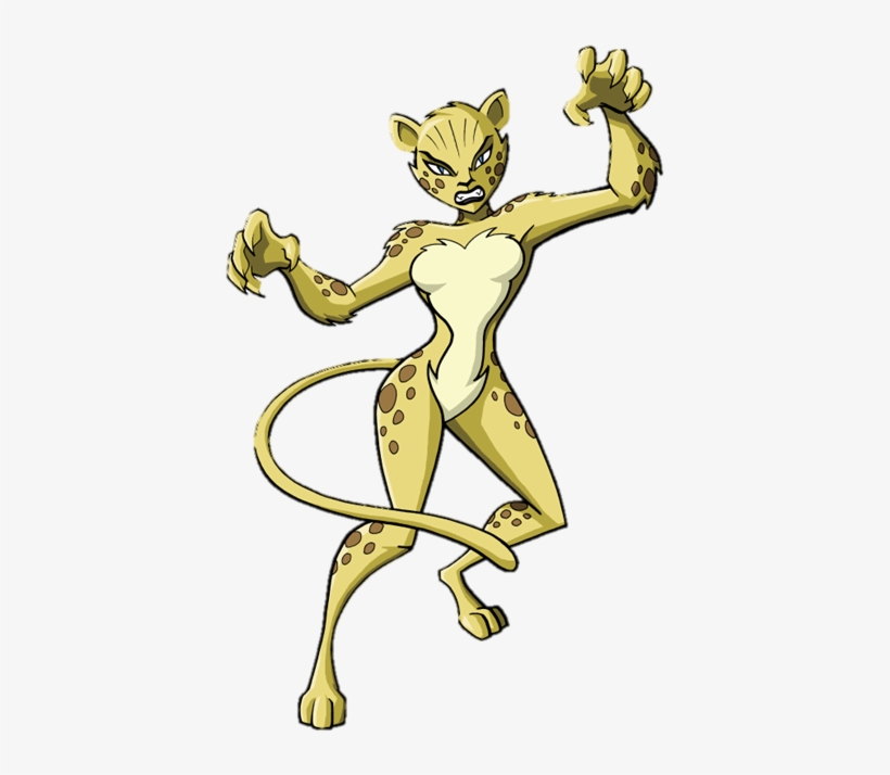 Cheetah - Dc Comics Cheetah Png, transparent png