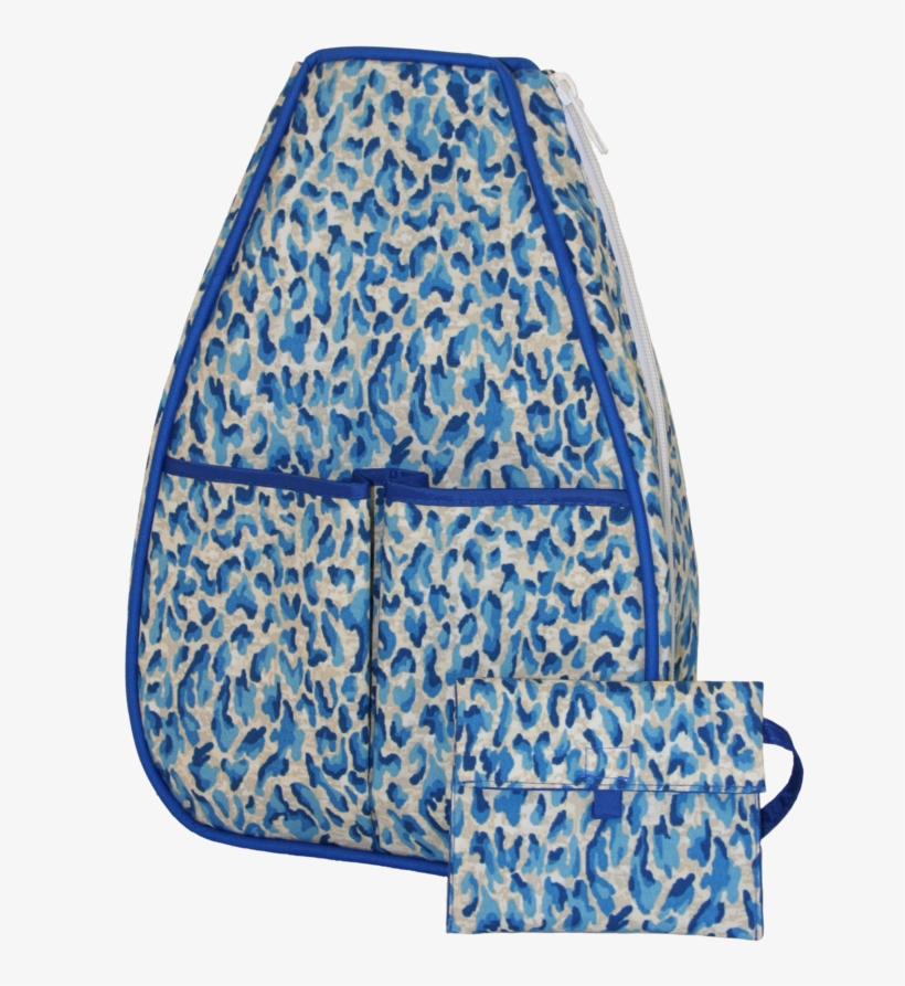 Sophi Backpack - Blue Cheetah - Duralee Fabric Dp61588 563 Lapis, transparent png