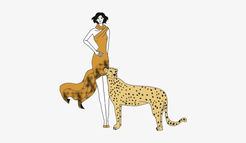 Cheetah - Cheetah Totem Pole, transparent png