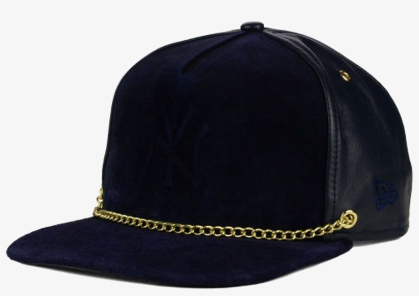 This New York Yankees Mlb Lux Chain 9fifty Strapback - New York Yankees Şapka Png, transparent png