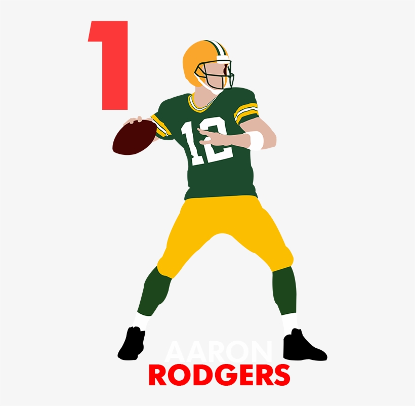 Read Up On More Quarterbacks Below - Aaron Rodgers Clipart, transparent png